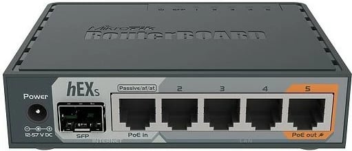 Router MikroTik hEX S, Ethernet WAN, Gigabit Ethernet, i zi