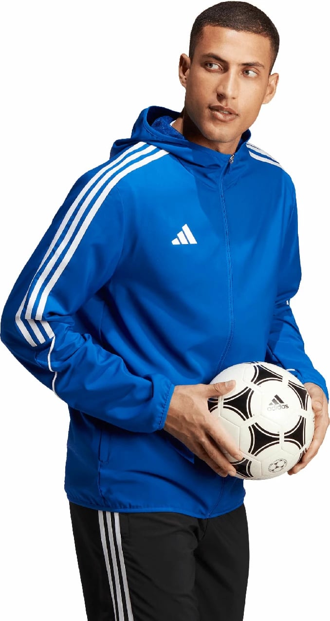 Jakne e hollë për meshkuj adidas, e kaltër