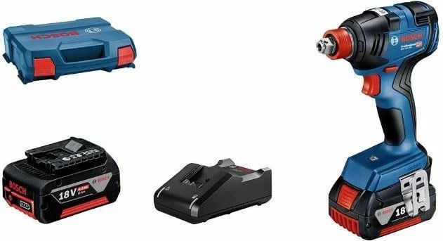 Makinë goditëse Bosch GDX 18V-200, 2x4,0Ah, 200Nm, L-kuti