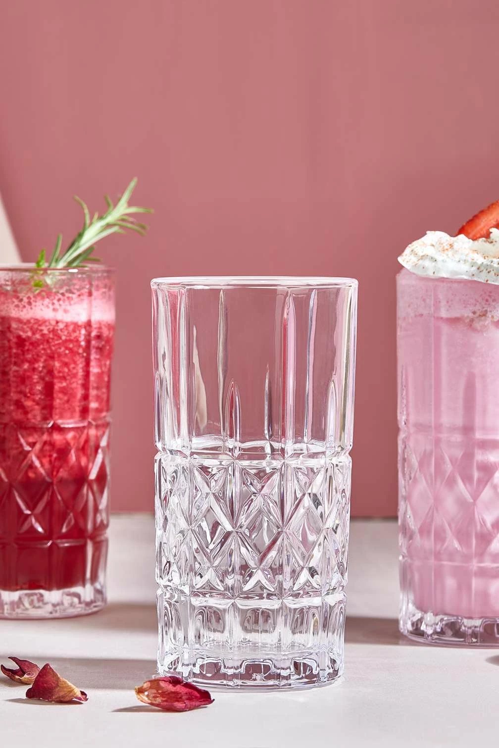 Set gotash (6 copë), Hermia, Stella, transparent, 420ml