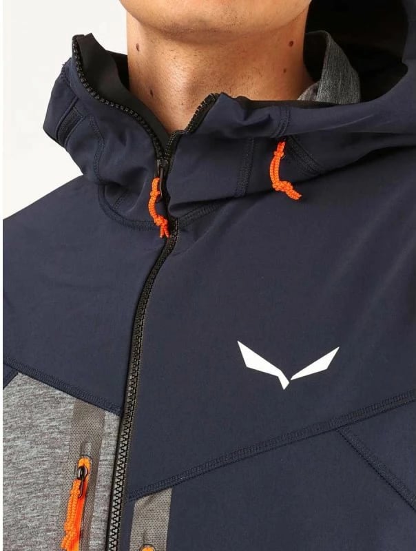 Jakne trekking Salewa për meshkuj, të gjelbër