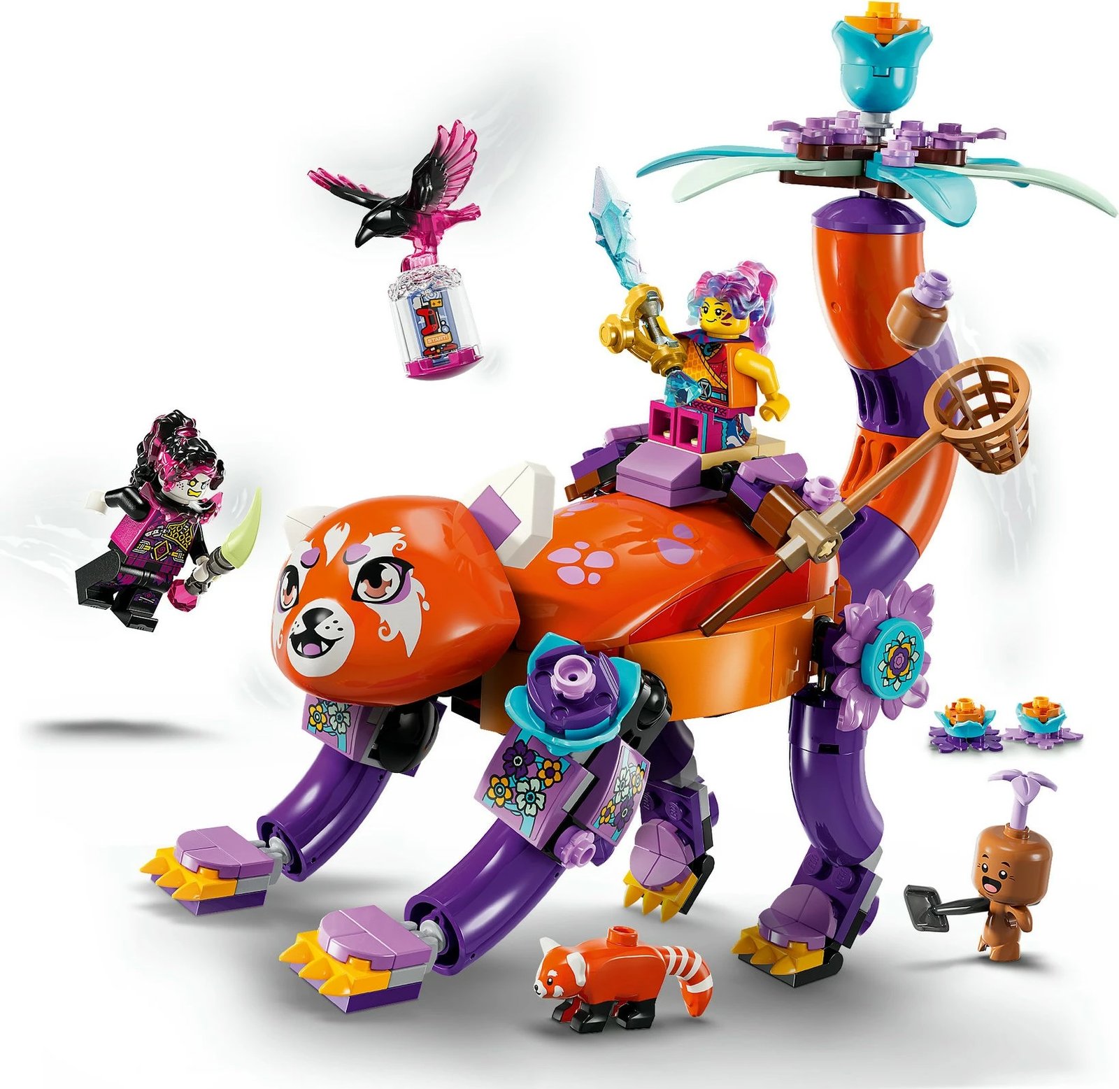 Set ndërtimi LEGO DREAMZzz 71481 Izzies Traumtiere, 328 pjesë, shumëngjyrësh