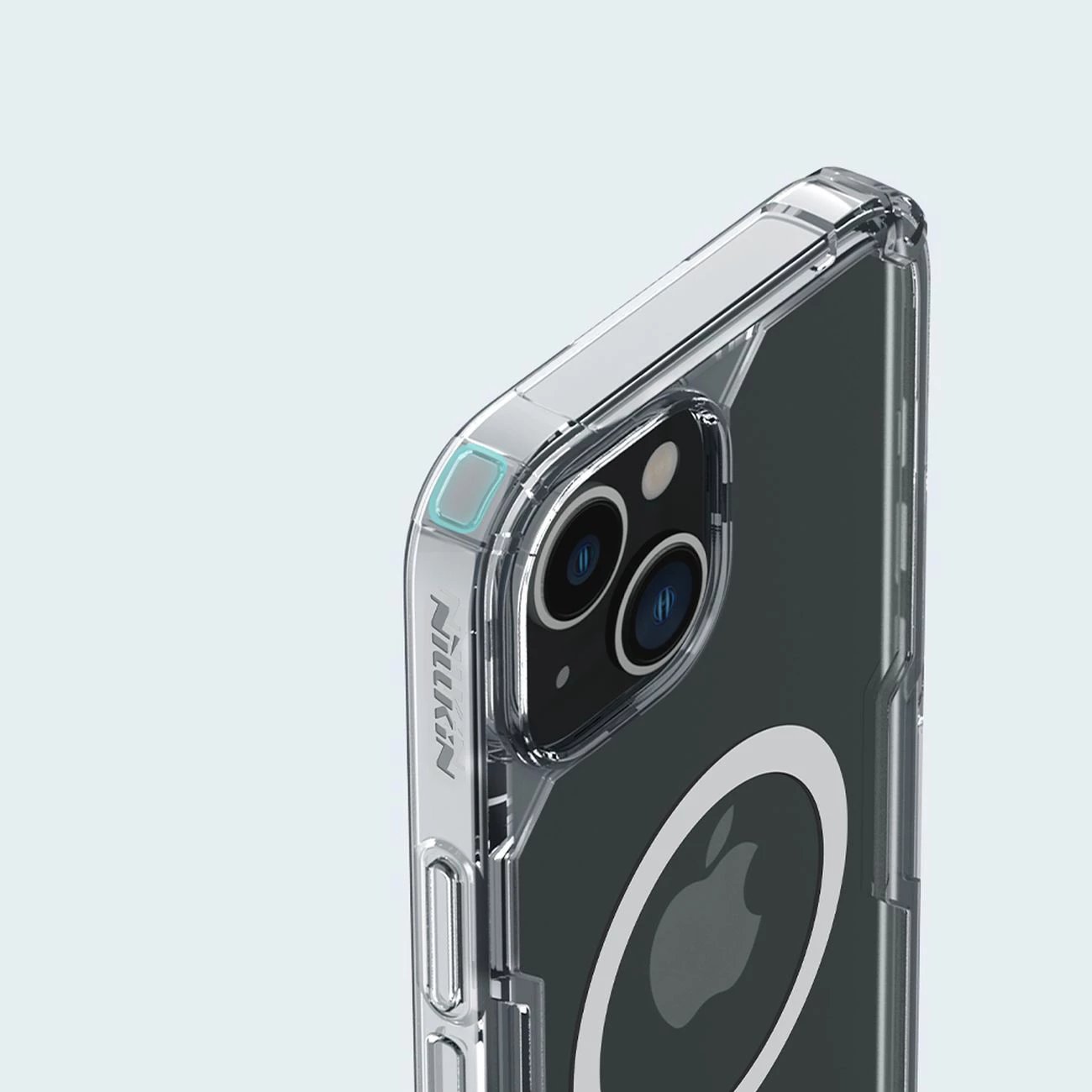 Mbështjellës Nillkin Nature Pro për iPhone 14 Plus, MagSafe, Transparent/Blé