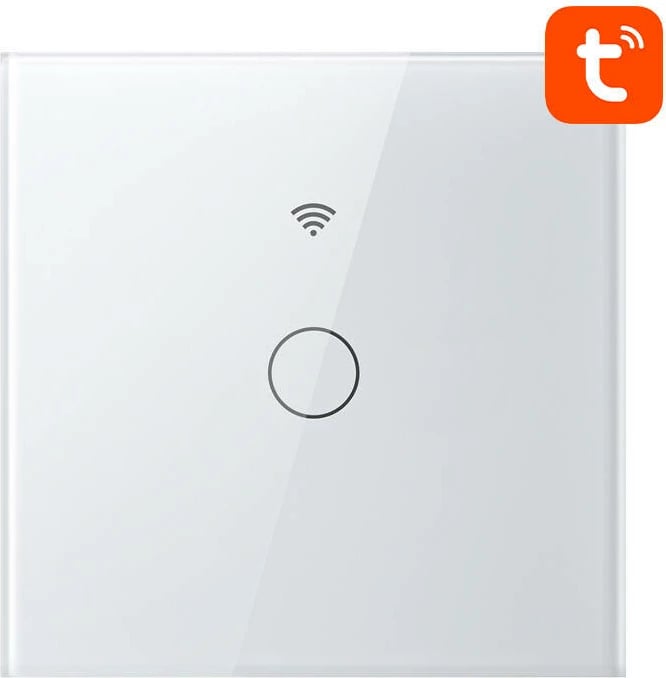 Switch smart Gosund SLS1 me prekje, WiFi, një kanal, i bardhë Switch smart Gosund SLS1 me prekje, WiFi, një kanal, i bardhë