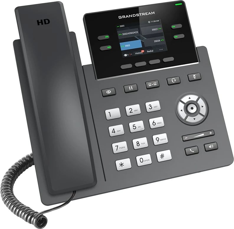 Telefon VoIP Grandstream GRP 2612P HD, Zi