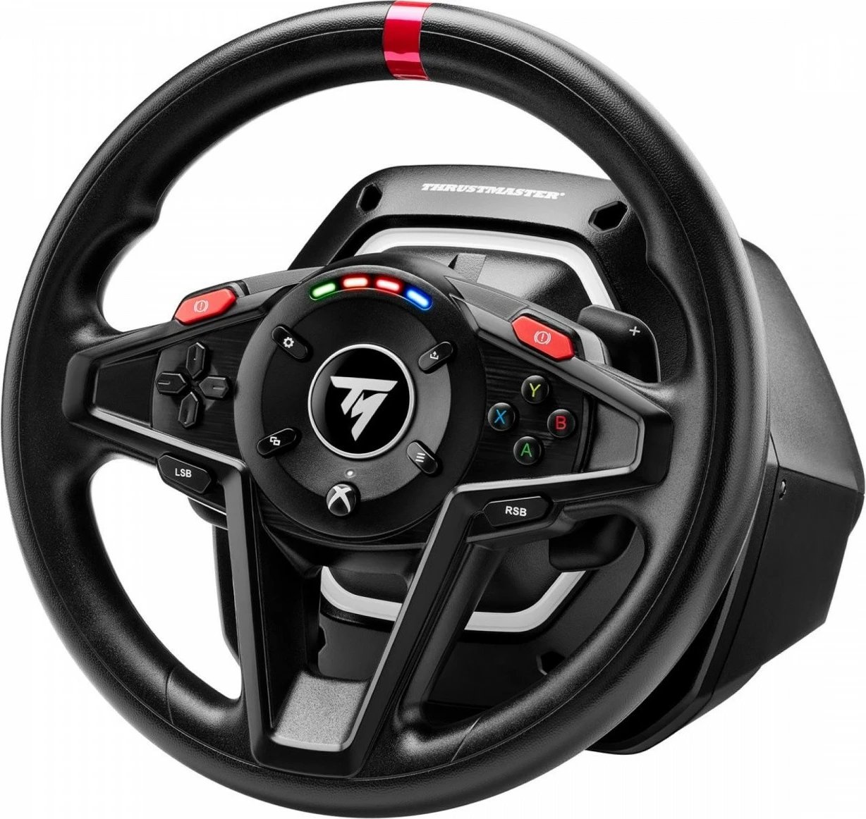 Timoni gaming Thrustmaster T128 me pedale T2PM, për PC/Xbox, i zi