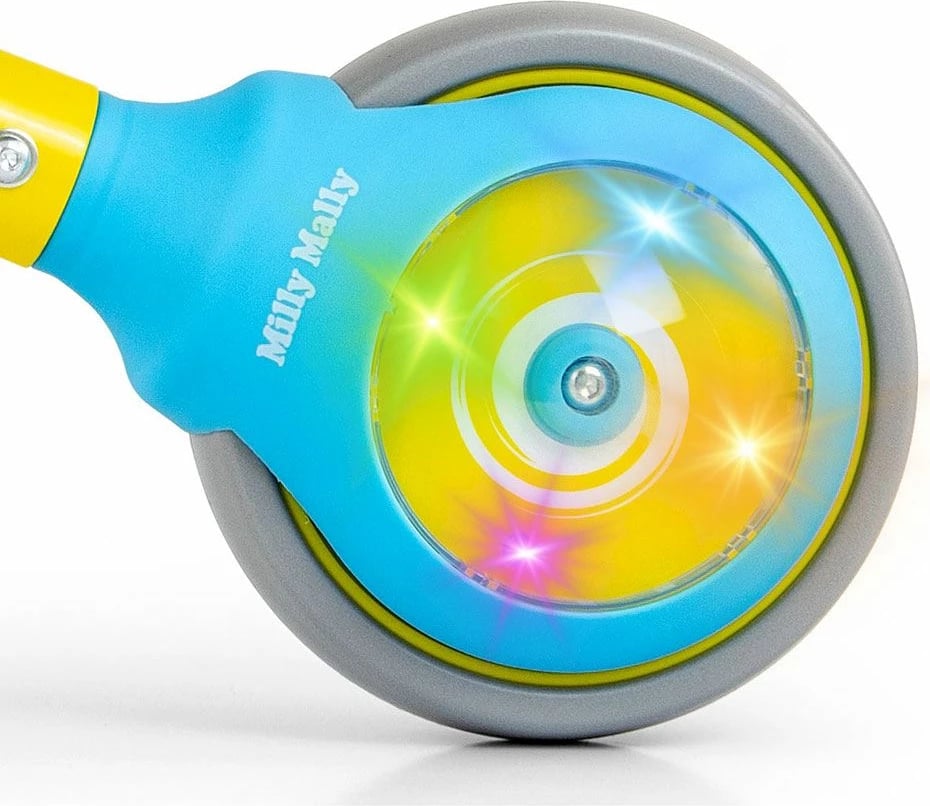 biçikletë pa pedale për fëmijë, Milly Mally, Micro Plus Giraffe, rrota 6", deri 25 kg, 18-36 muaj, shumëngjyrëshe