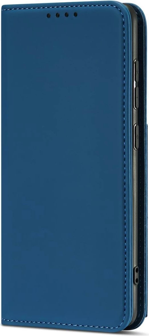 Mbështjellës magnetik Hurtel për Samsung Galaxy A12 5G, me kapak, portofol, Kaltër