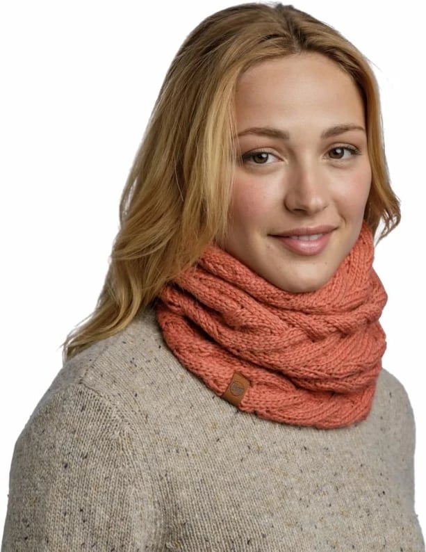 Shall për femra Buff, Caryn Knitted Fleece