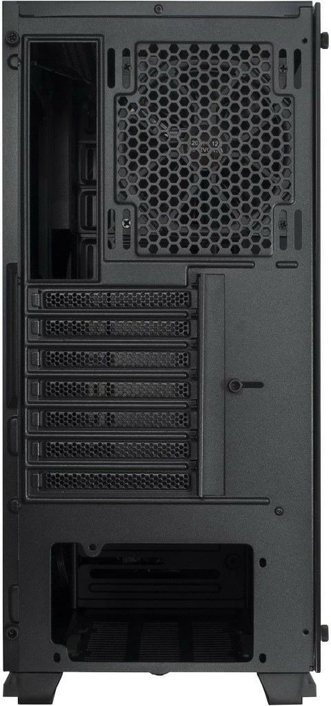 Kasë Inter-Tech S-3906 Renegade midi tower, RGB, pa PSU, e zezë