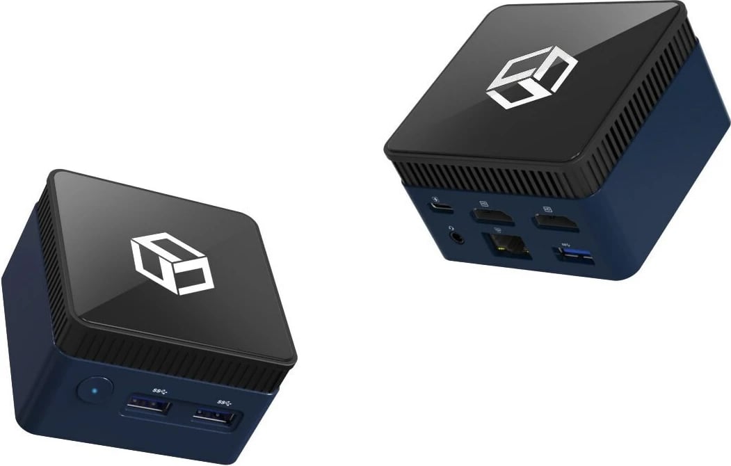 Kasë mini PC Qoobe ANN150, Intel Celeron N, 12GB RAM, 512GB SSD, Windows 11 Pro, e zezë