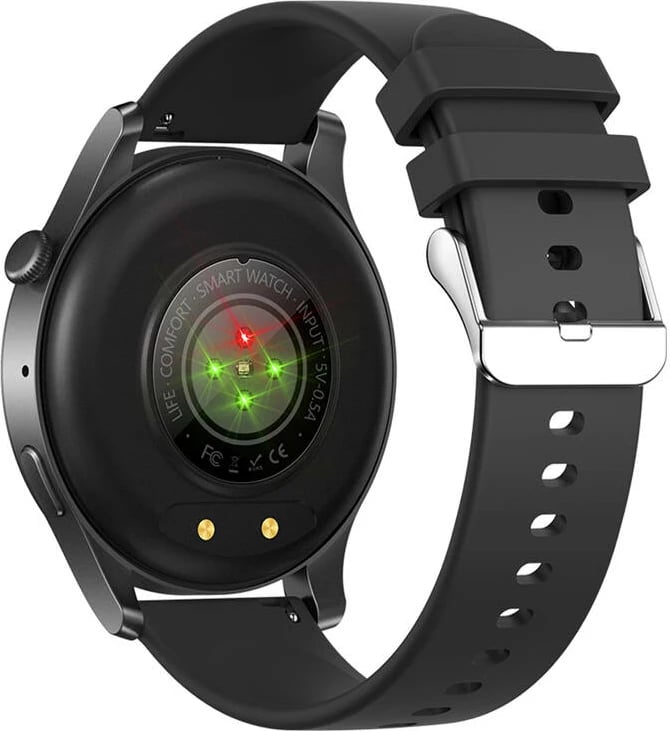 Smartwatch Colmi V73, 1.43" AMOLED, për iOS/Android, i zi