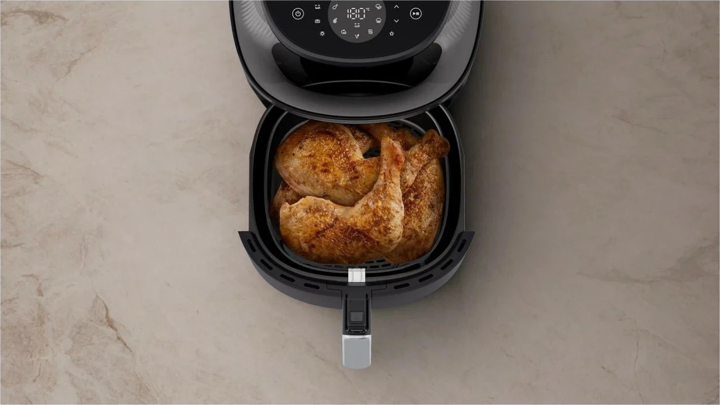 Frytkownicë Philips Ovi XL 3000 NA332/00, 6.2 l, e zezë/ari