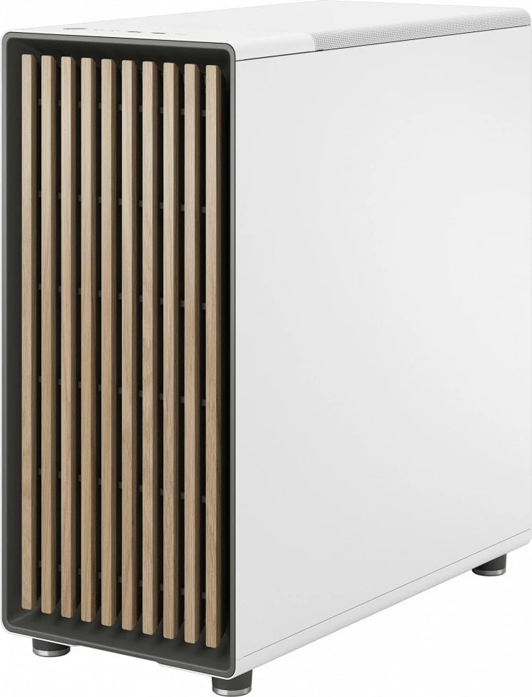 Kasë Fractal Design North Chalk White, ATX, Micro ATX, Mini ITX, e bardhë