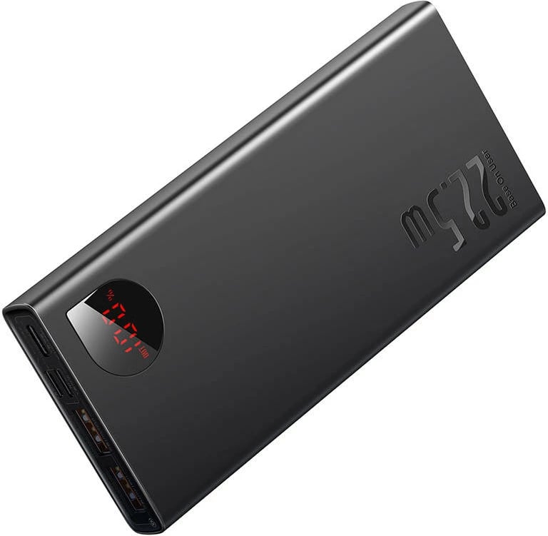 Powerbank Baseus Adaman Metal 10000mAh, 22.5W, e zezë