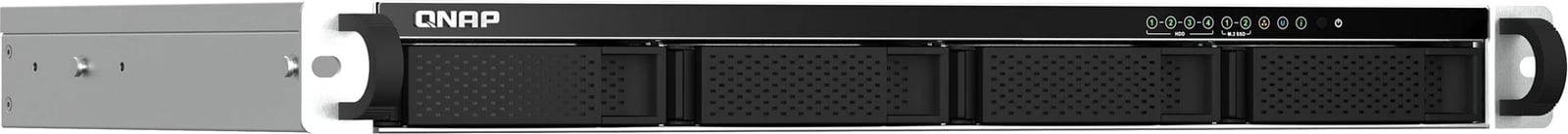 NAS QNAP TS-464eU, Intel Celeron N5095, 8 GB DDR4, Rack 1U, E zezë