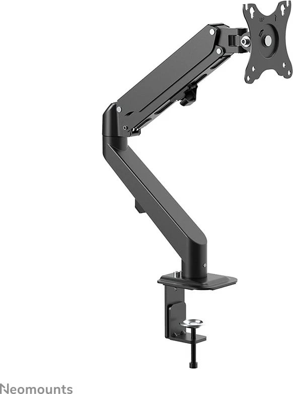 Krah monitori Neomounts DS70-700BL1, gas spring, 17-27 inç, clamp, i zi