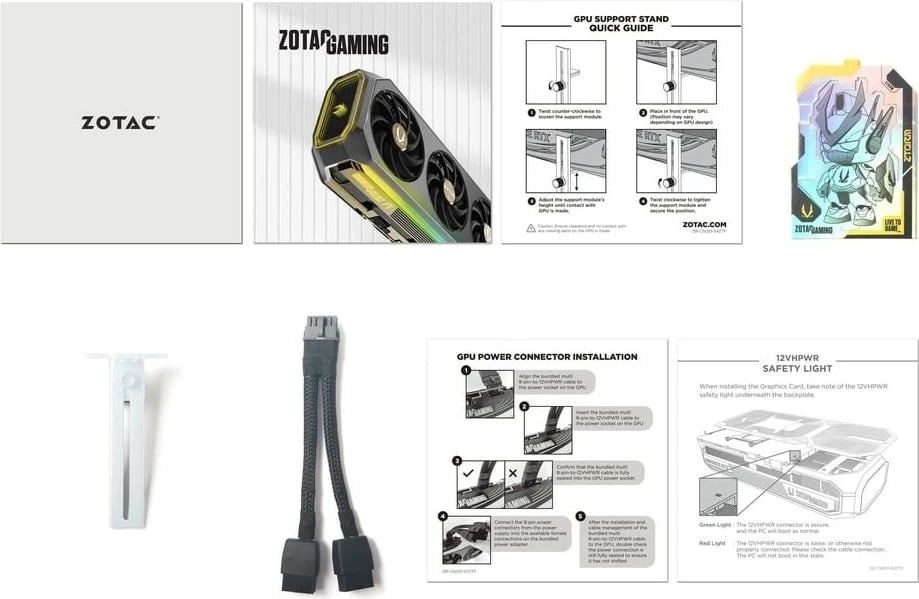 Kartë grafike, ZOTAC, GeForce RTX 5070 AMP, 12GB GDDR7 192-bit PCIe 5.0, 3xDP/HDMI, e bardhë