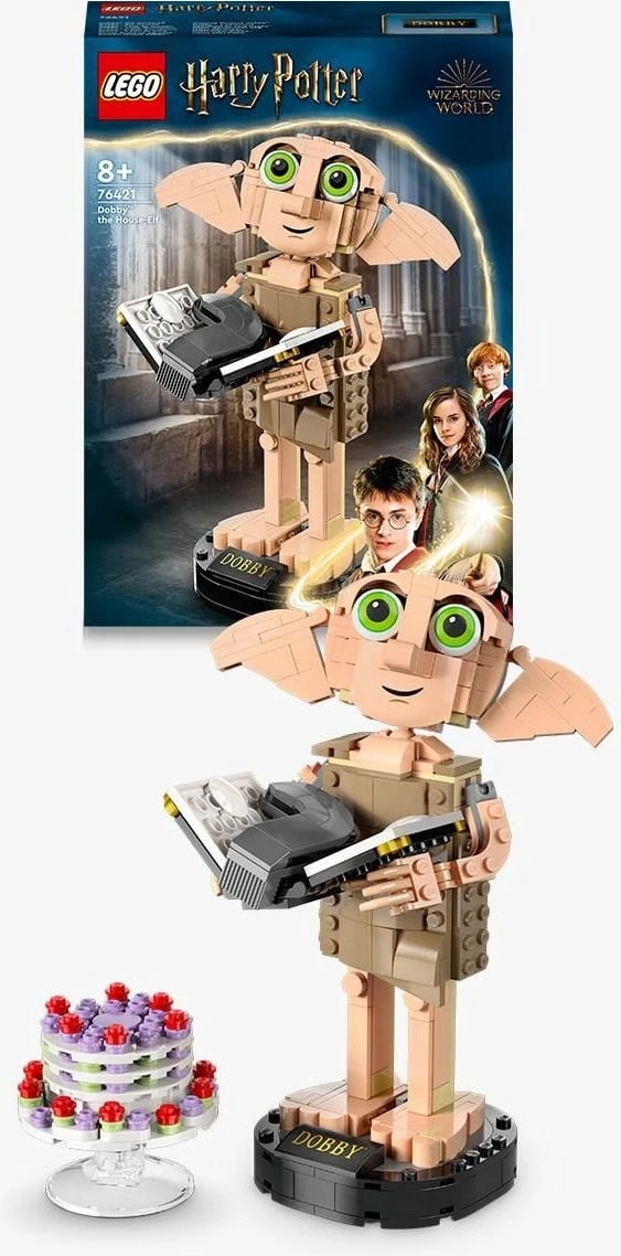 Set ndërtimi LEGO Harry Potter Dobby, 403 pjesë, shumëngjyrësh