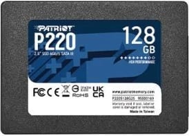 SSD Patriot P220, 128GB, 2.5", SATA III, i zi