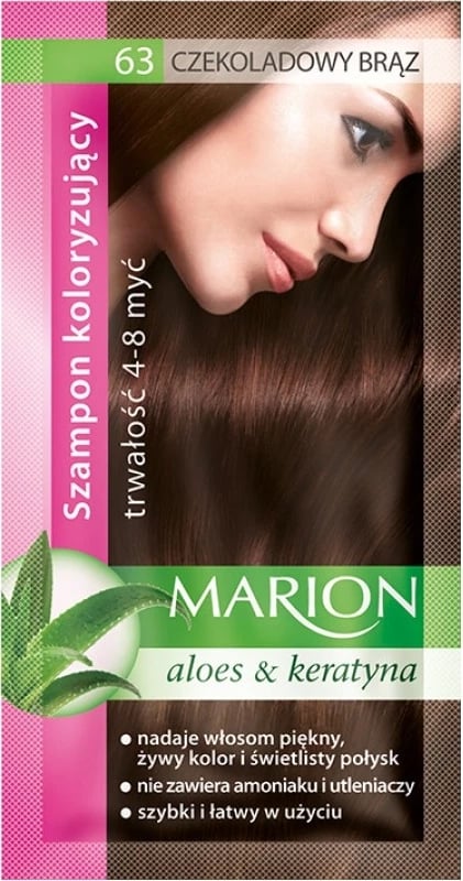 Shampon ngjyrues për femra Marion 63 Chocolate Brown 40ml