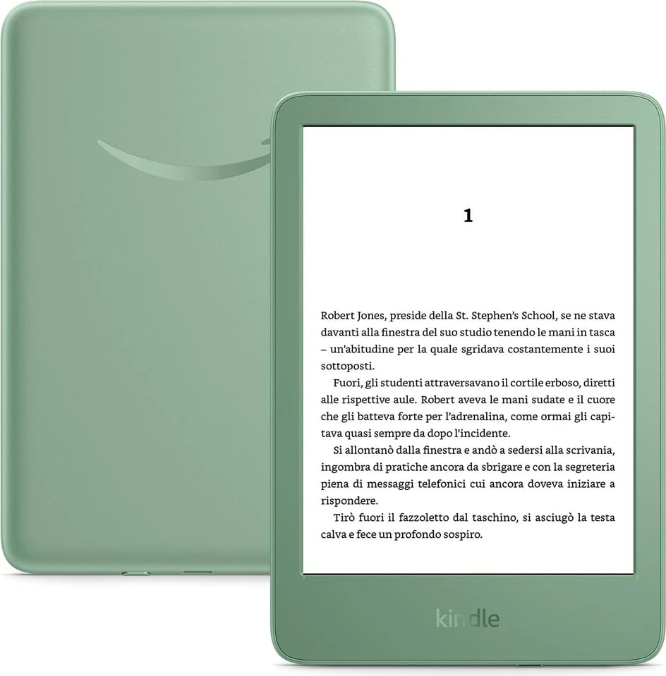 Lexues elektronik Kindle Amazon, 16 GB, Matcha