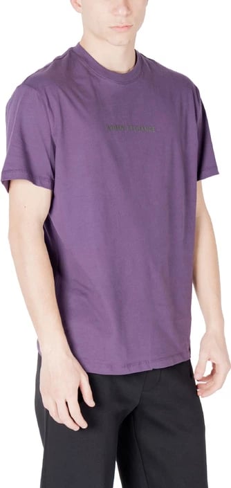 Maicë për meshkuj Armani Exchange, e purpurt