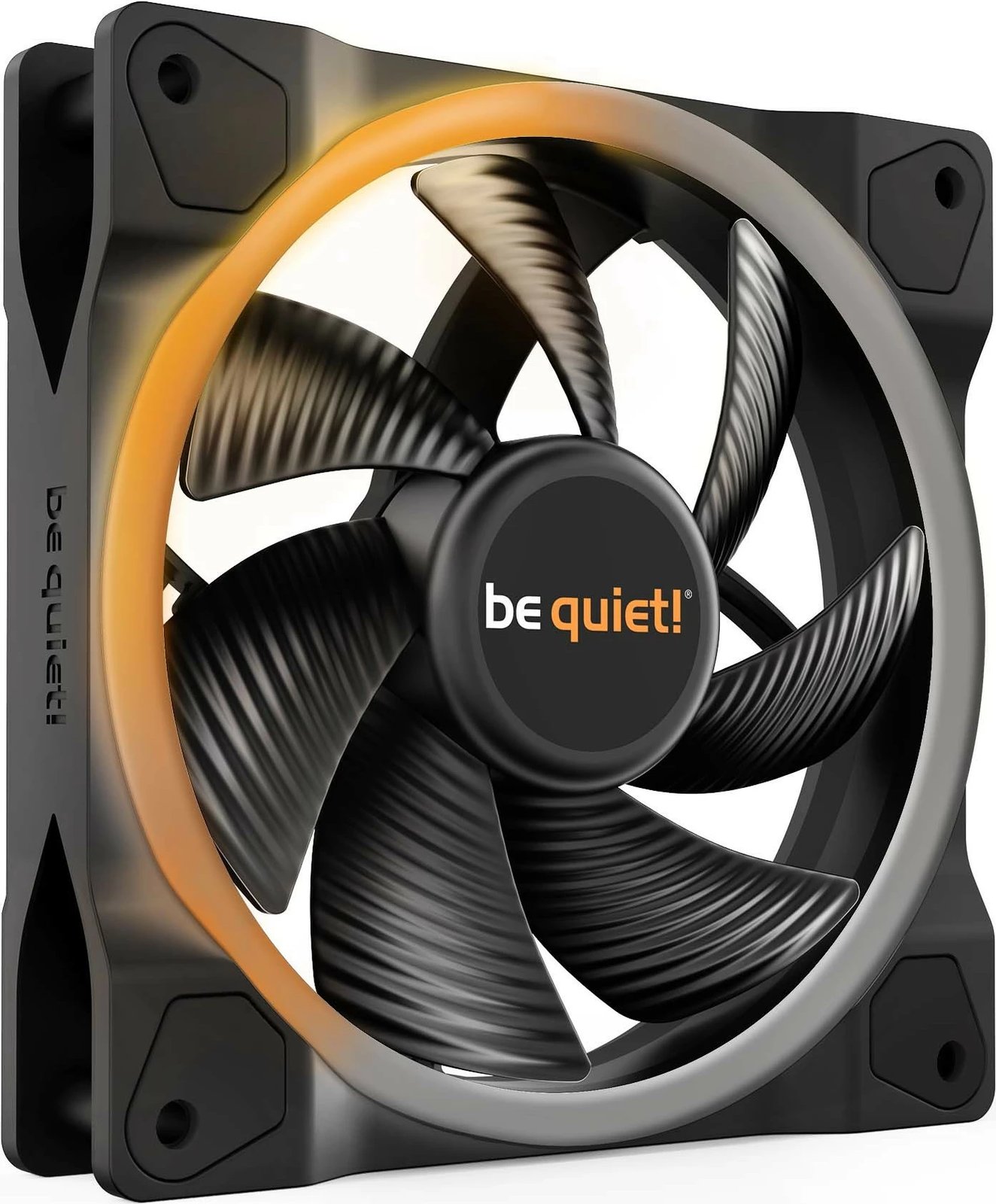 Ventilator kasë Be Quiet! Light Wings 120mm ARGB PWM, i zi