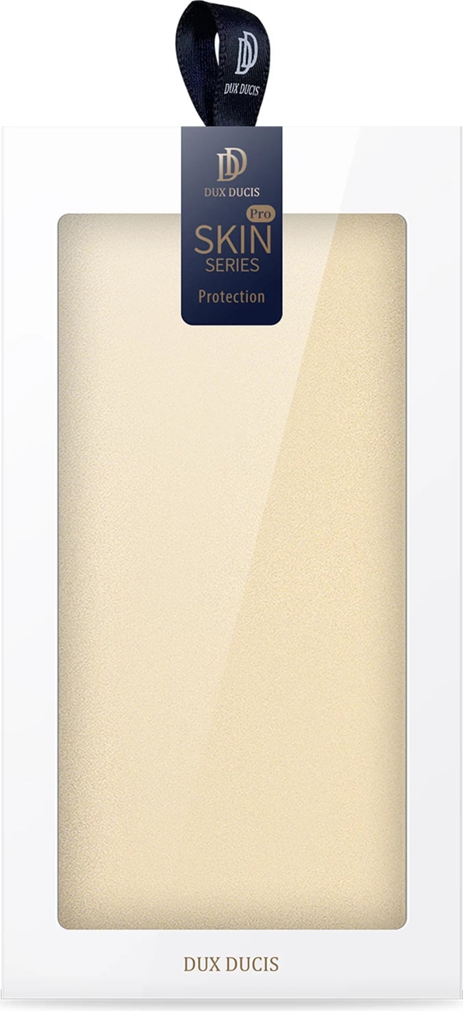 Mbështjellës Dux Ducis Skin Pro për Xiaomi Redmi Note 12 Pro+, me xhep karte, stand, Gold