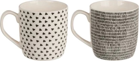 Set filxhanësh OUT OF THE BLUE, 2 copë, bardhë/zi