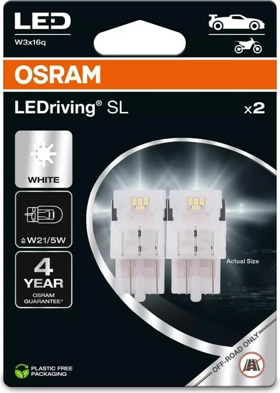 Llambë makine OSRAM 7515DWP-2BL, LED, 21 W, Bardhë e ftohtë, 2 copë