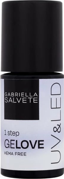 Llak për thonj Gabriella Salvete GeLove UV & LED 32 Shy transparent 8ml