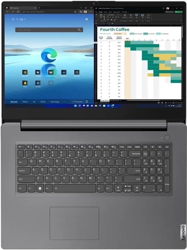 Laptop Lenovo V V17, 17.3", Intel Core i7, 16 GB RAM, 512 GB SSD, Intel Iris Xe Graphics, i zi 