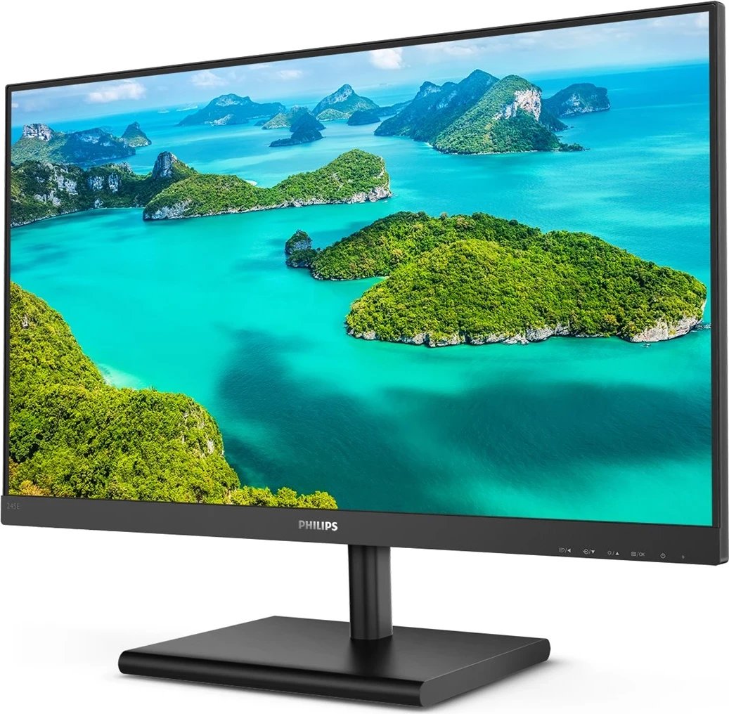 Monitor Philips E Line 245E1S/00, 23.8", 2K Ultra HD, i zi