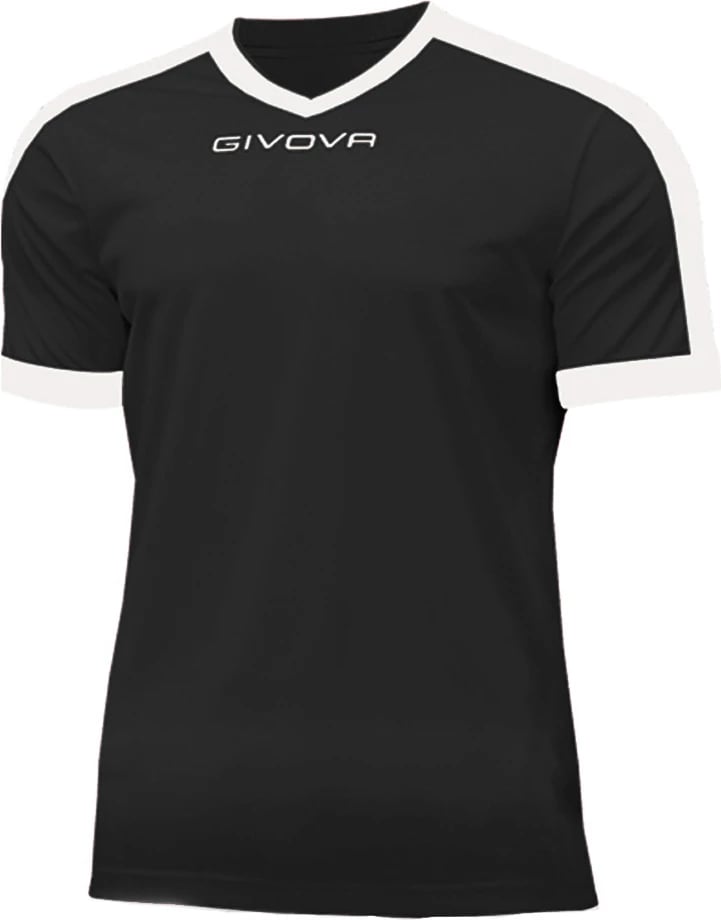 Maicë sportive Givova unisex, e zezë