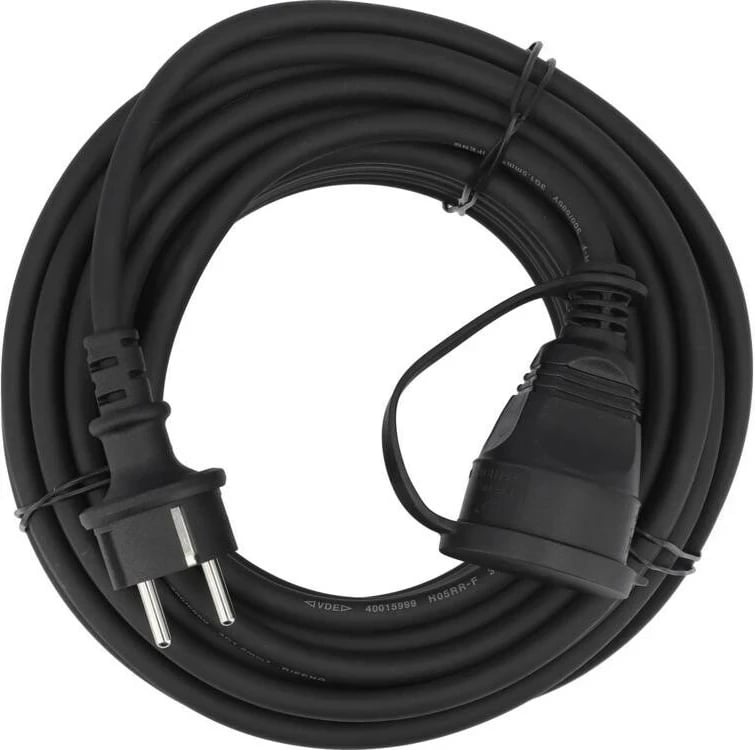 Zgjatues elektrik YATO YT-81026, IP44, 250 V, i zi