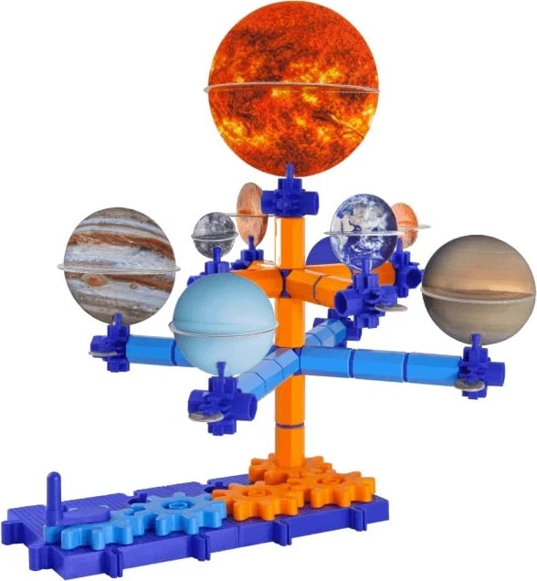 Lojë ndërtimi Korbo Space 131, për fëmijë, Shumëngjyrësh