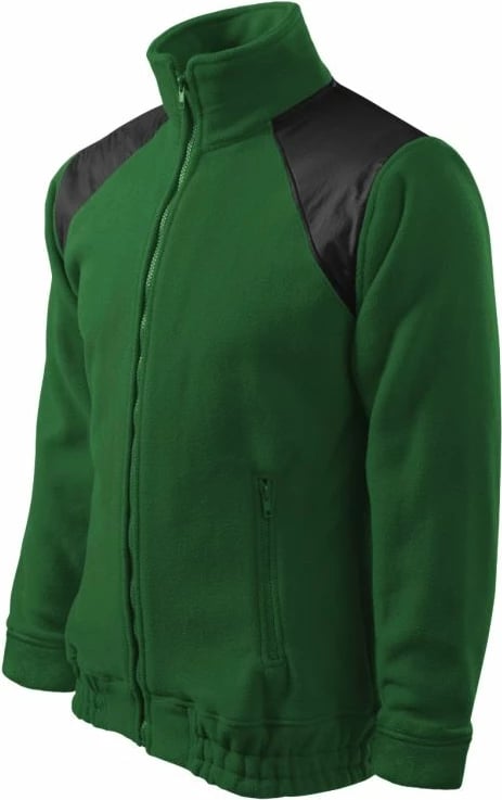Jakne Polar Rimeck unisex për turizëm/jashtë, ngjyrë jeshile