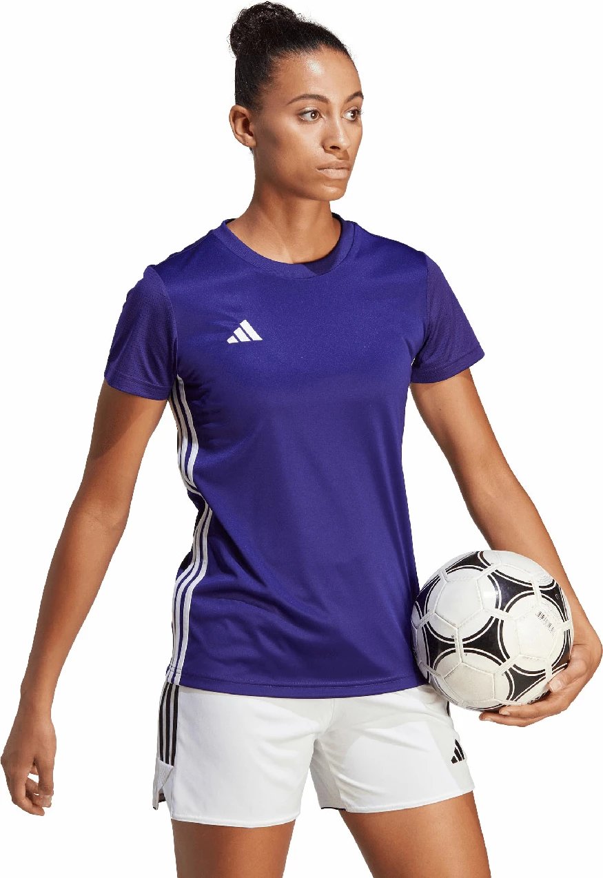 Maicë për femra adidas, e purpurt
