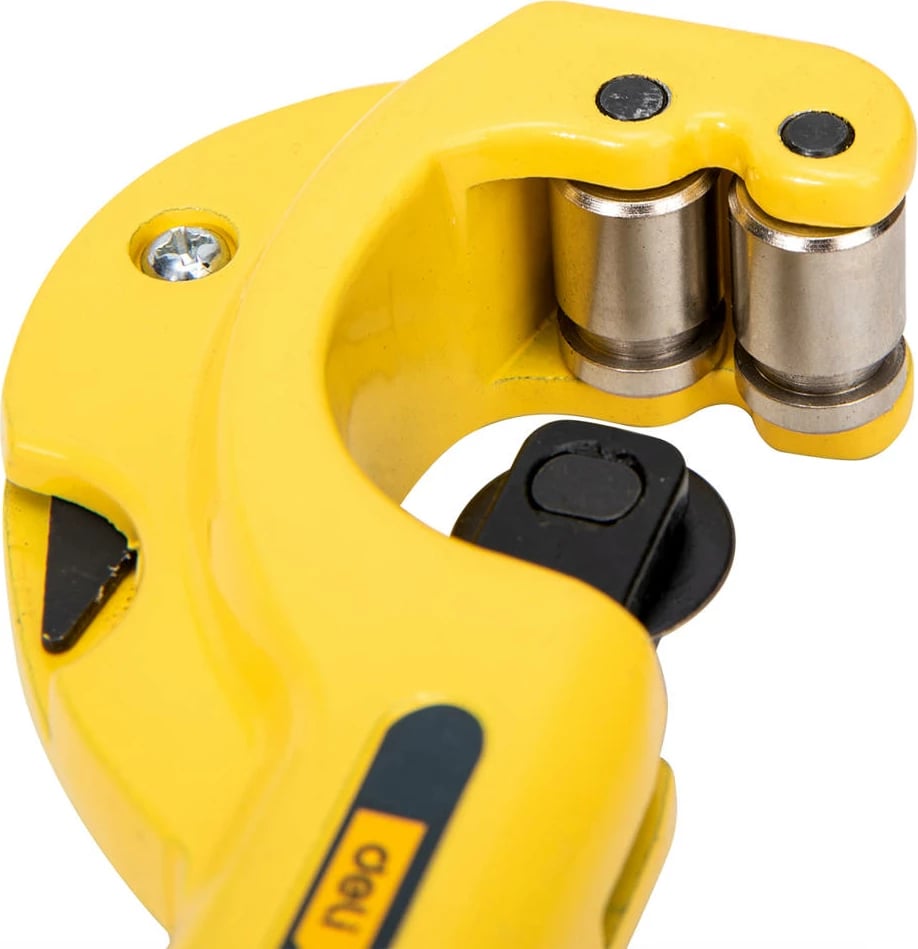 Prerës tubash metalik Deli Tools EDL2504, 3-32mm, i verdhë