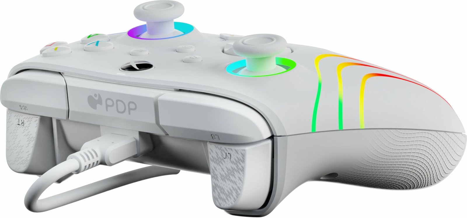 Gamepad PDP Afterglow Wave, Xbox Series X|S, PC, i bardhë Gamepad PDP Afterglow Wave, Xbox Series X|S, PC, i bardhë