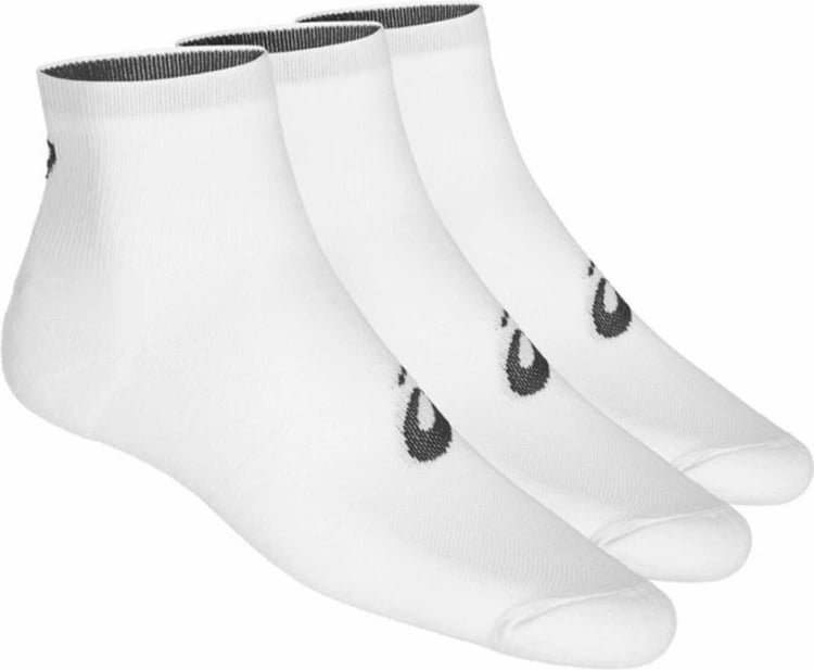 Çorape për meshkuj dhe femra Asics, të bardha