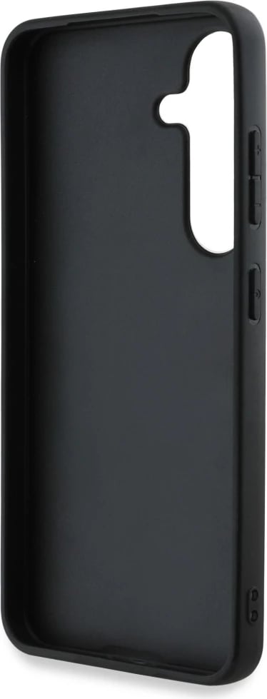 Mbështjellës Guess Grained Big 4G Logo Small Classic Logo për Samsung Galaxy S25, Kafe