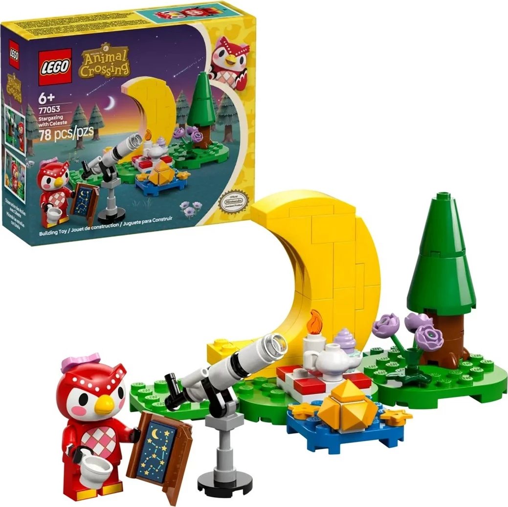 Set LEGO Animal Crossing 77053, Stargazing with Celeste