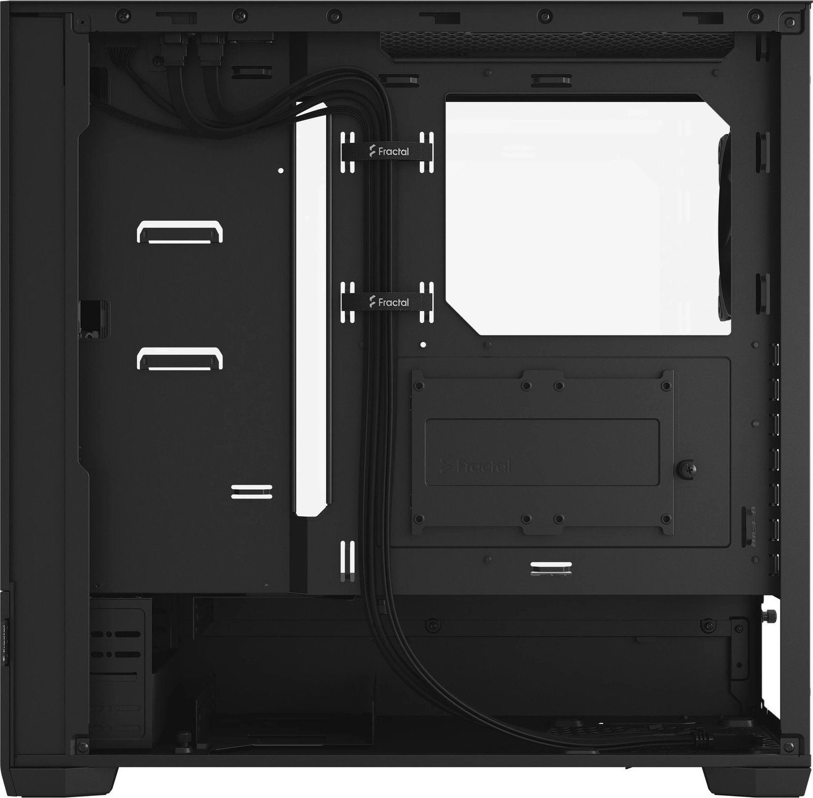 Kasë Fractal Design Pop Air, Tower, PC, ATX, micro ATX, Mini-ITX, e zezë