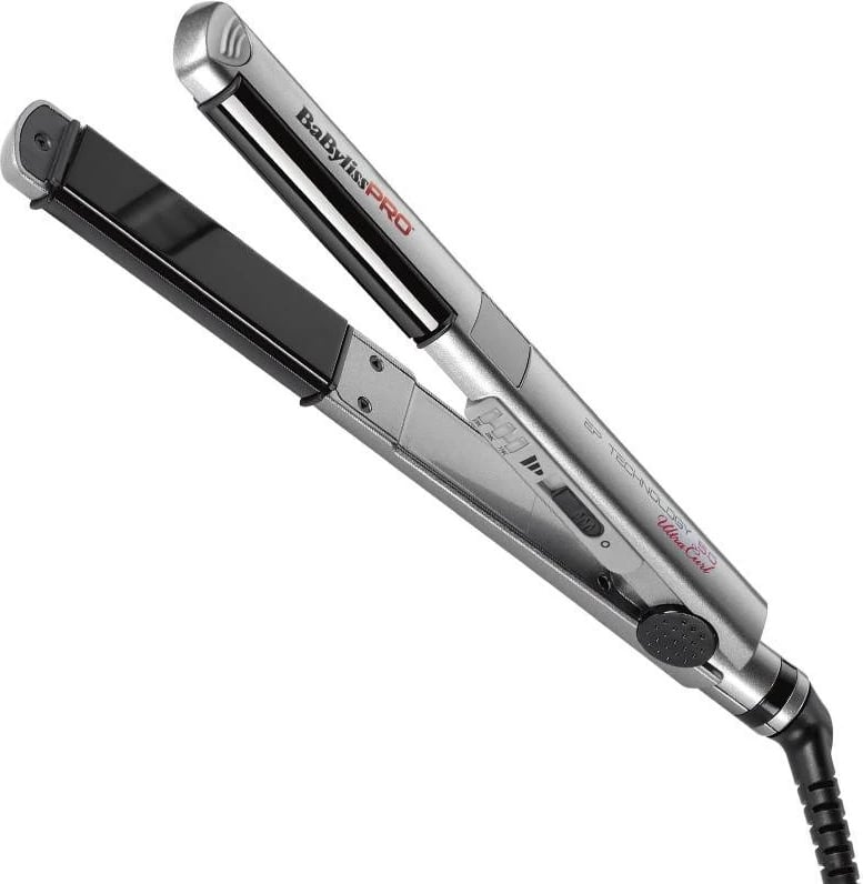 Drejtuese për flokë BaByliss ULTRACURL STYLER 25MM, Warm Gray, Silver Drejtuese për flokë BaByliss ULTRACURL STYLER 25MM, Warm Gray, Silver
