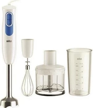 Blender dore Braun MQ 20236MWH, 600 W, Bardhë