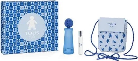 Eau de Toilette për djem TOUS Kids, 100ml + 15ml me çantë blu