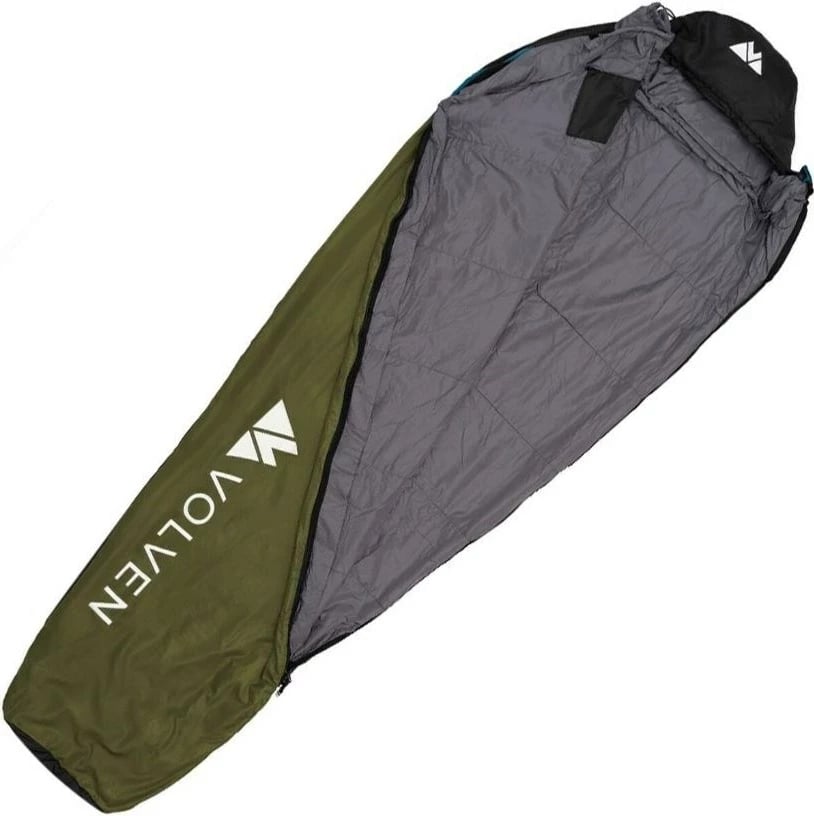 Thes gjumi VOLVEN Superlight II TRAVELLER, për të majtën, Olive