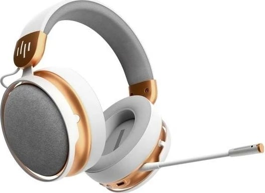 Kufje gaming Dark Project SONO Wireless, Bluetooth, mikrofon i ndashëm, bardhë